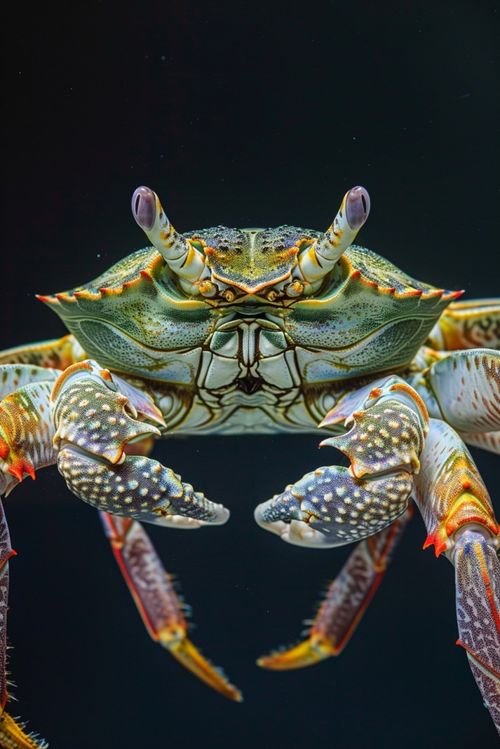 海鮮水產市場螃蟹品種 攝影圖