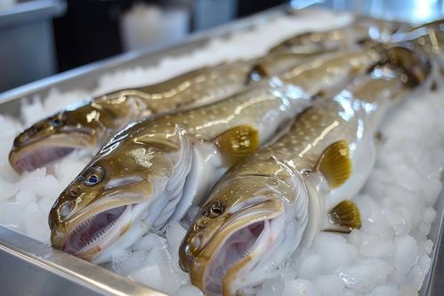 生鮮海鮮水產鱈魚圖片 攝影圖